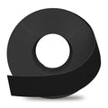 GSCIT Club Black Edge Banding, 1 1/2 Inch x 25ft Melamine With Hot Melt Adhesive Preglued Cabinet Flexible Black Veneer Edging