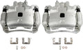 SCITOO 19B3306A 19B3307A Front Left & Right Disc Brake Calipers Assembly w/Bracket For Nissan For Cube 2009-2014,For Nissan For Tiida 2012-2016,For Nissan For Versa 2007-2012