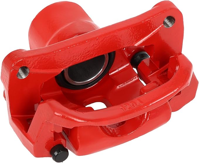 SCITOO Rear Left Brake Caliper With Bracket 19B3277 Red Compatible For Toyota For Sequoia 2008-2017 For Toyota For Tundra 2007-2017