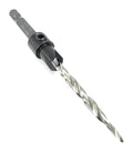 FTG USA Adjustable Wood Countersink Drill Bit #10 (3/16") with Tapered Drill Bit for Woodwork
