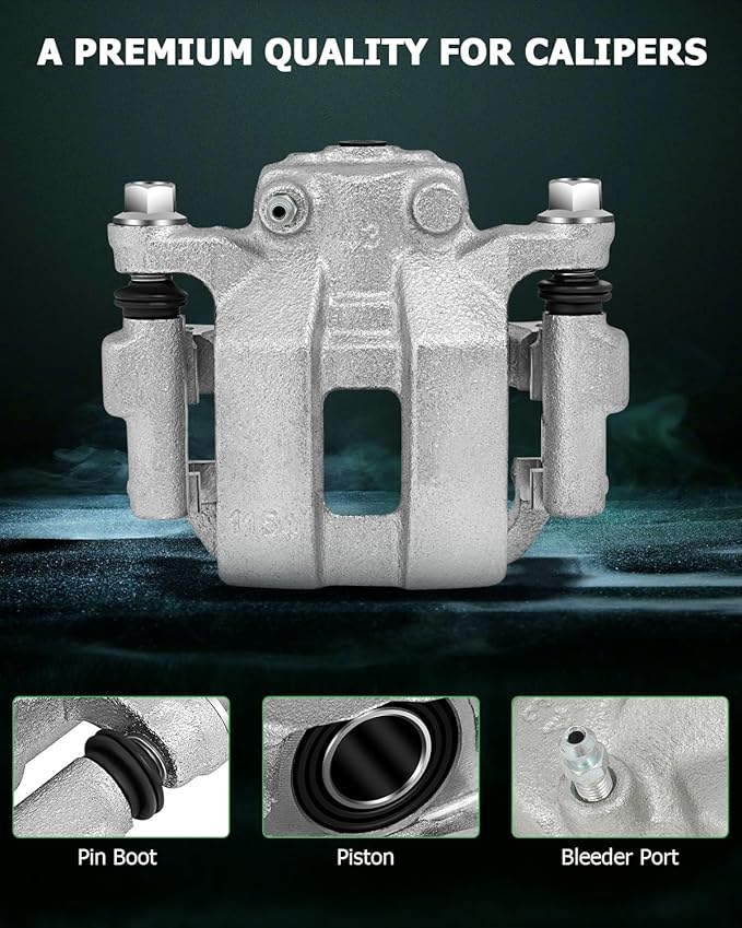SCITOO Rear Right Brake Caliper With Bracket 19B2793 Compatible For Infiniti G35 2003-2005 For Nissan 350Z 2003-2005 For Nissan Murano 2003-2007 For Nissan Quest 2004-2009