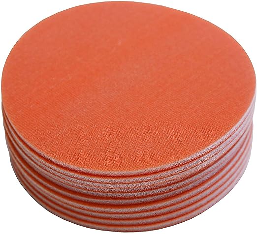 Starcke Premium Abrasilk 6 Inch Hook and Loop Sanding Discs Foam Back - For Auto Body Paint Repair (20 Pack, 2000 Grit)