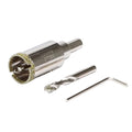 29/32inch | 23mm Diamond Hole Saw with Center Drill bit and Diamond-Coated Center Drill bit for Ceramic Glass Marble Fiberglass Granite and Porcelain Tiles by CENYB