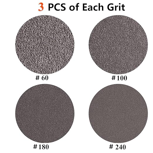 12 Pack 3 x 21 Inch Sanding Belts,Belt Sander Sanding Belts, Belt Sander Paper (3 Each of 60 100 180 240 Grits), Aluminum Oxide for Woodworking Polishing (Size A)