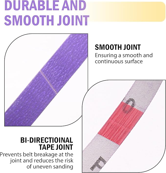 1/2 x 12 Inch Replacement Belts for Work Sharp, 30 Pcs 400 Medium Grit Knife Sharpener Sanding Belts Kit for Official Work Sharp (WSKTS & WSKTS-KT/Mk.1 & Mk.2) Knife & Tool Sharpener