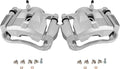 SCITOO Front Left+Right Brake Calipers With Bracket 19B3434 19B3435 Compatible For Pontiac Vibe 2009-2010 For Scion xD 2008-2014 For Toyota Corolla 2009-2018 For Toyota Matrix 2009-2014