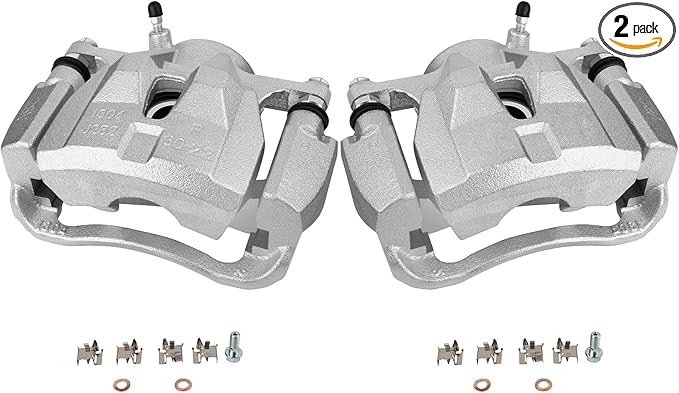 SCITOO 19B3434 19B3435 Disc Brake Calipers Assembly with Bracket Fit For Pontiac Vibe 2009-2010,For Scion xD 2008-2014,For Toyota Corolla 2009-2018,For Toyota Matrix 2009-2014