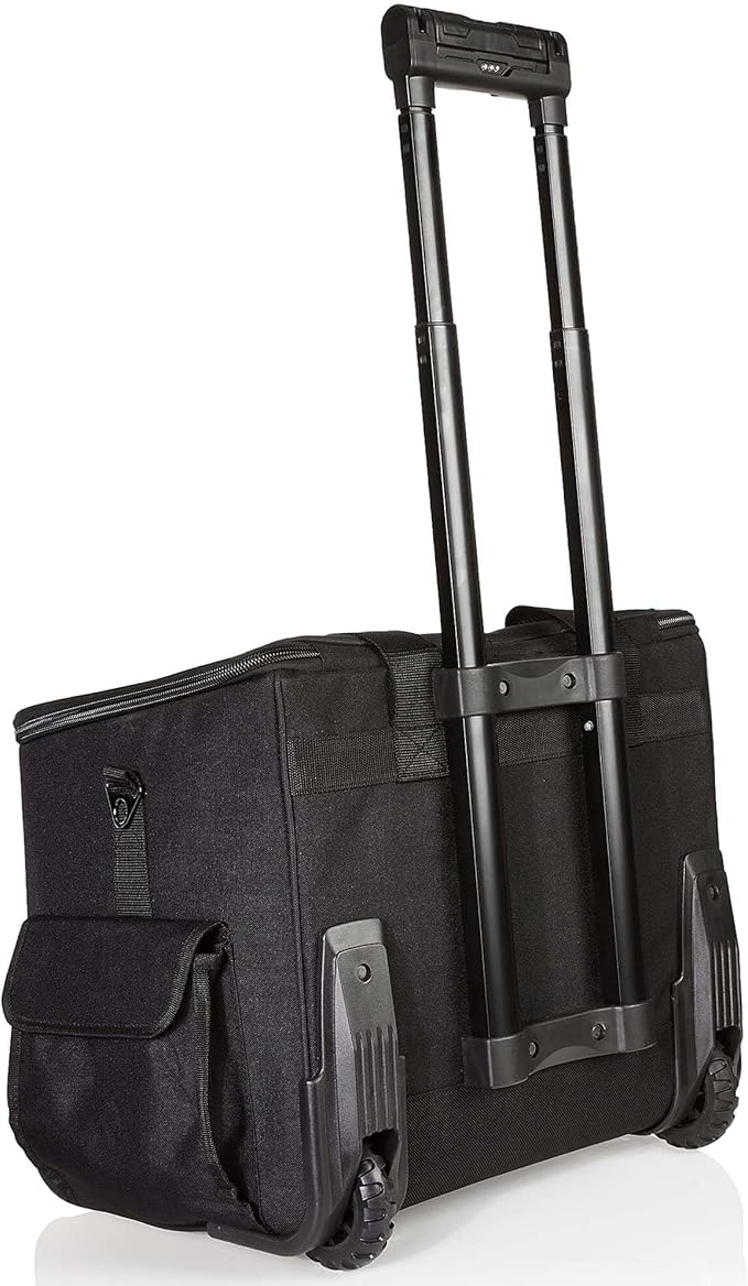 Amazon Basics Tool Rolling Bag, Black, 20 Pockets (Previously Denali Brand)