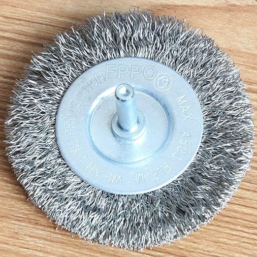 20PCS 3 Inch Stainless Steel Wire Wheel Brushes Kit for Drill with 1/4-Inch Shank,Wire Wheels for Power-Operated Grinders