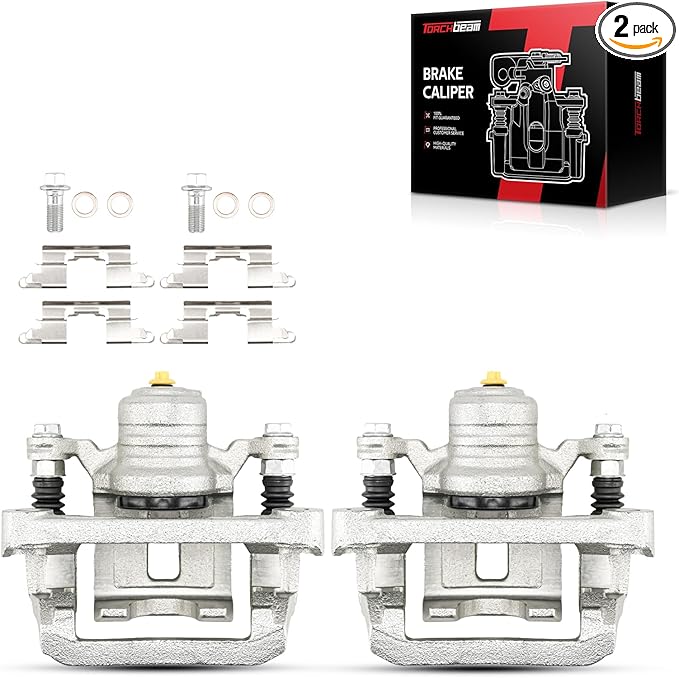 Torchbeam Rear Brake Calipers Set for Nissan Frontier 2005-2023, Nissan Xterra 2005-2015, Suzuki Equator 2009-2012, Rear Left and Rear Right Calipers Replace # 19B2994+19B2995