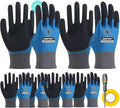 Insulated Electrician Gloves 400V High Voltage Resistant,Flame Retardant Fully Waterproof