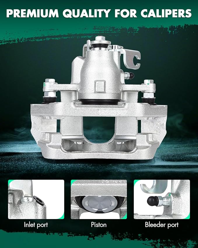 SCITOO 18B5213 Disc Brake Caliper Assembly with Bracket Fit For Ford For Flex 2009 For Lincoln For MKS 2009 2010 2011
