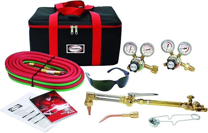 Harris V-Series Ironworker 4400372 VMD 510 CGA Acetylene Cutting Torch Outfit
