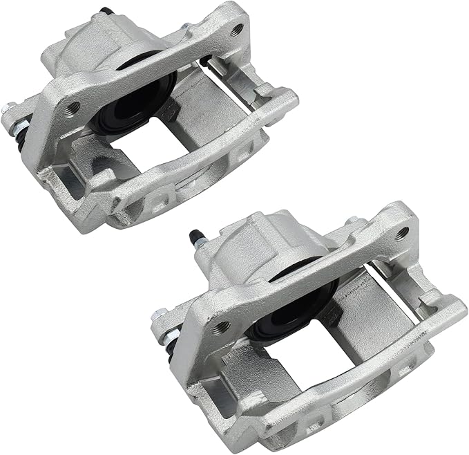 IRONTEK 18B5044 18B5045 Front Left & Right Brake Caliper for 2008-13 for Chrysler Town&Country, 2008-15 for Dodge Grand Caravan/07-10 Nitro, 08-12 for Jeep Liberty, 07-12 Wrangler, 12-13 for Ram C/V