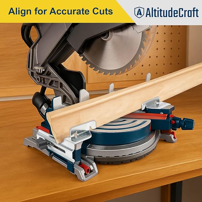 Miter Saw Crown Stops, Fits DW702, DW703, DW706, DW708, DW712, DW713, DW715, DW716, DW717, DW718, DWS780 – Woodworking Guide for Precise Cuts