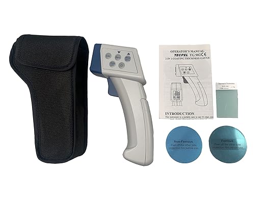 TECPEL TG-902 Digital Paint Thickness Gauge Tester F&NF
