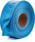 Chanzon 2:1 Ratio - 80Ft Roll - 2-3/8" (60mm) Adhesive Heat Shrink Tubing - Blue Polyolefin Sleeving Wrap Shrinking 1pcs