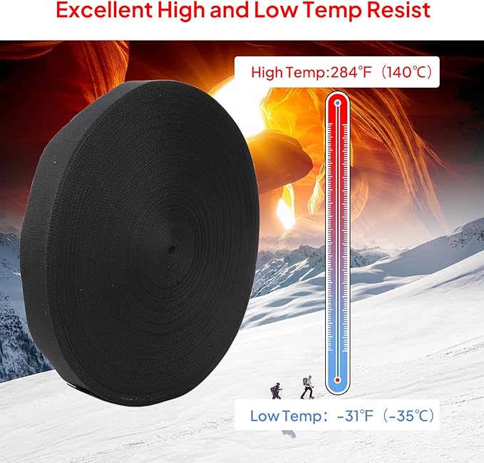 2 in 1 Heat Shrink Braided Sleeving Fabric Tubing-Perfectly fit Irregular Shape Hose/Cable/Wire (3/4"(19mm), 14FT)