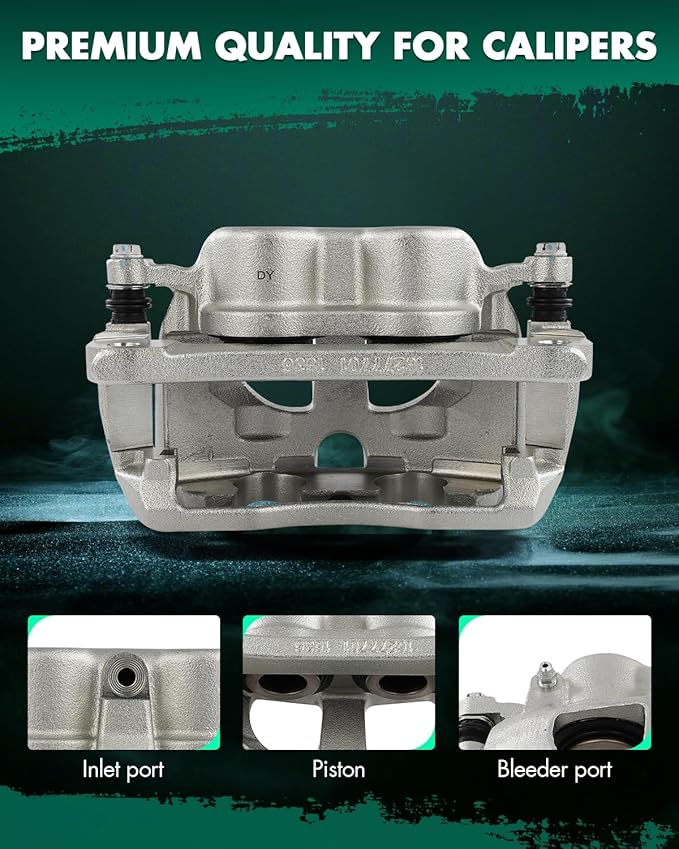 SCITOO 18B5211 18B5210 Rear Left & Right Disc Brake Calipers Assembly w/Bracket For Dodge For Ram 3500 2009-2010,For Ram For 3500 2011-2018,For Ram For 4000 2012-2016
