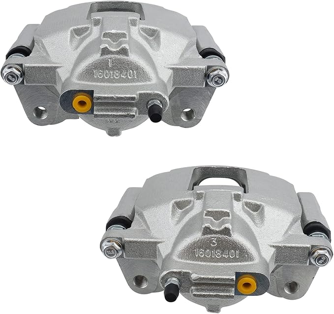 18B5044 18B5045 Front Brake Caliper, fit 2008-2012 for Jeep Liberty/ 2007-2012 Wrangler, 2012-2013 for Ram C/V, 2008-13 for Chrysler Town Country, 2008-15 for Dodge Grand Caravan/ 2007-10 Nitro