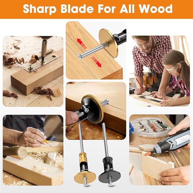 Wheel Marking Gauge Woodworking, Scribe Tool Woodworking, Adjustable 0-12cm, Aluminum & Brass Options, for Parallel Lines, Dovetail Joints & Professional Carpentry (Brass with Fine Adjustment)