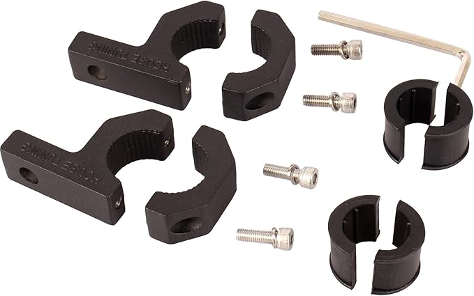 4pcs 3/4 inch Light Mount Bracket for 0.75" Tube Clamp 19mm Roll bar Clamp Brackets (Include 4 Clamp)