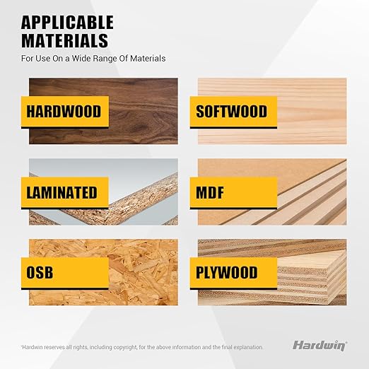 6 1/2 Inch Framing Circular Saw Blade-3Pack, 24T ATB Carbide Teeth, Lightweight for Cordless Saws. Super Thin Kerf for Cutting Wood, Plywood, MDF, OSB, Hardwood, Softwood & More.
