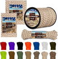 HERCULES Type III Paracord 550 Paracord Rope Parachute Cord, 250' Camo for Survival Rope, Survival Cord