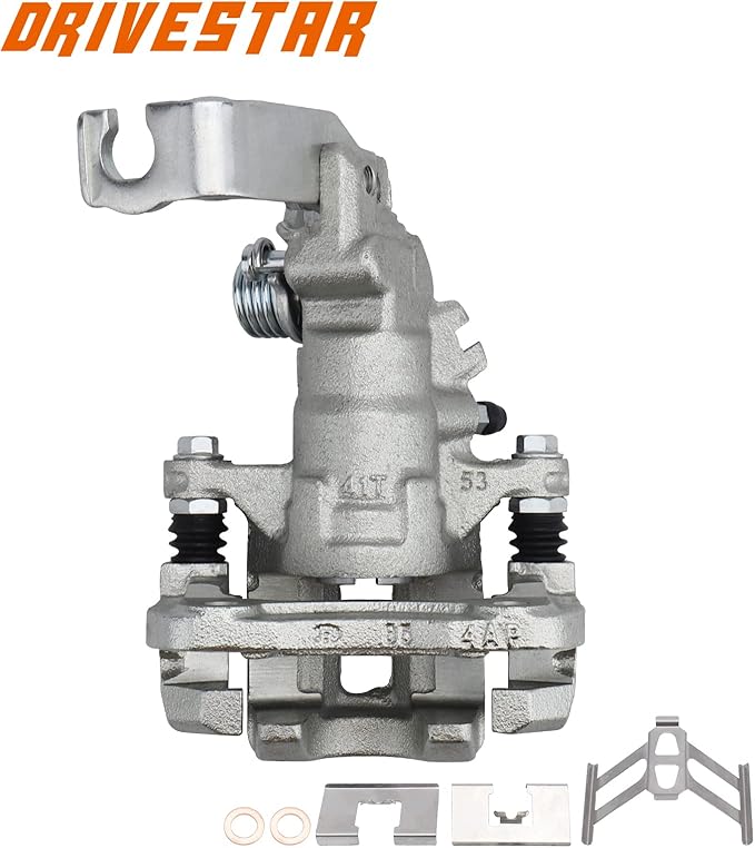 DRIVESTAR 19B2069 Rear Brake Caliper Driver Side, ONLY Fit 2004 2005 2006 2007 2008 for Acura TSX, 1998-2007 for Honda Accord, Rear Left Caliper New