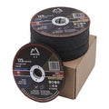 Merryland 5 Inch Metal Cutting Wheel, Stainless Steel, Iron, 50 Pack, C13081042, Angle Grinder Compatible