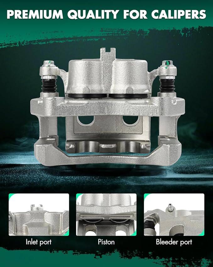 SCITOO 19B7100 19B7101 Front Left & Right Disc Brake Calipers Assembly w/Bracket For INFINITI For JX35/For QX60,For Nissan For Murano/For Pathfinder