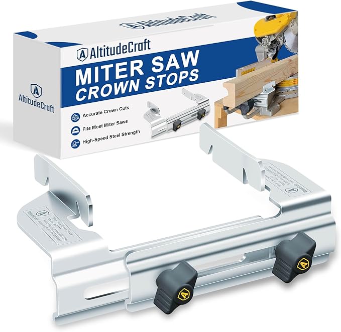 Miter Saw Crown Stops, Fits DW702, DW703, DW706, DW708, DW712, DW713, DW715, DW716, DW717, DW718, DWS780 – Woodworking Guide for Precise Cuts