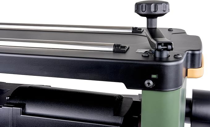40700H 12½-Inch Spiral Cutterhead Benchtop Planer with Tungsten Carbide Inserts, Snipe Minimizer, and Board Return Rollers (12-1/2-Inch Single Speed)