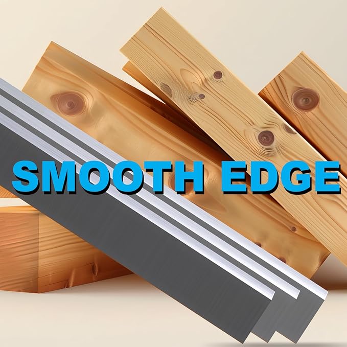 6-1/8 Inch Jointer Planer Knives Blades for Delta 37-190 37-195 Ridgid JP0610 Craftsman 21705 922995 Jet JJ-6CS Powermatic Jointer Planer 3pcs