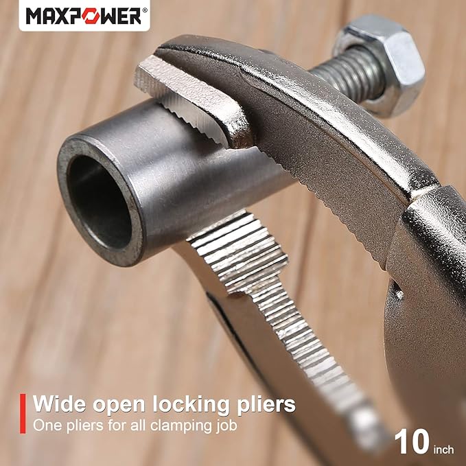 MAXPOWER 3 Piece Locking Pliers Set