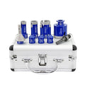 SHDIATOOL Diamond Drill Core Bits,Tile Drilling Core Hole Saw Cutter Beveling Chamfer for Porcelain Marble Ceramic Granite with SDS Plus Adapter 9pcs(6/6/6/20/25/35/50/10-35MM/SDS)