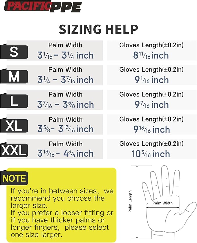 PACIFIC PPE Work Gloves PU Coated-18 Pairs, Touchscreen Working Gloves for Men and Women, Mechanic Gloves, Lightweight, Grey, 2X-Large