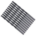 Drill Bit, 3mm Cutting Diameter, 4241 HSS Nitriding Black 118° Cutting Angle Versatile Jobber Bits - (Applications: for Drilling Plastic Wood Soft Metal), 10-Pieces