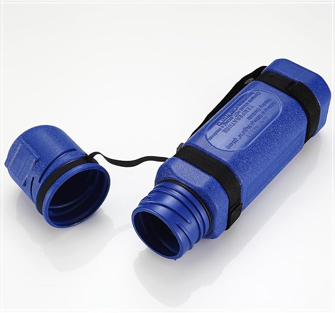 14" Rod Storage Container Tube - 1 Pack Blue Holder Canister for 10LB SMAW Welding Stick Electrode