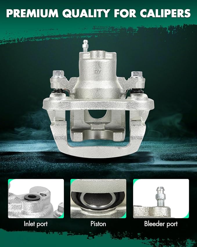 SCITOO Rear Right Brake Caliper With Bracket 19B2782 Compatible For Lexus For RX330 2004-2006 For Lexus For RX350 2007-2009 For Lexus For RX400h 2006-2008 For Toyota For Highlander 2006-2007
