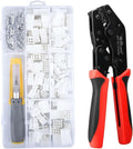 JRready ST6546 Mini-Fit Jr. 2 4 6 Pin Molex Connector Kit Crimping Tool 4.2mm Pitch Power Wire Connectors Receptacle Plug Housing 18-24AWG Terminals with Crimper Pin Extractor Tool