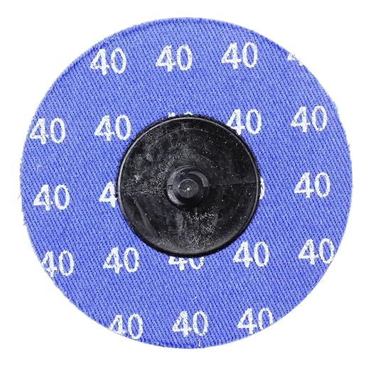 BHA Aluminum Oxide Quick Change Sanding Discs, 3", 40 Grit - 25 Pack