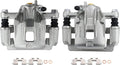 IRONTEK 19B3100+19B3101 Rear Brake Caliper Passenger & Driver Side Caliper Assembly Fit Kia [2006-2001 Optima, 05-10 Sportage], Fit Hyundai [06-08 Sonata, 05-09 Tucson]