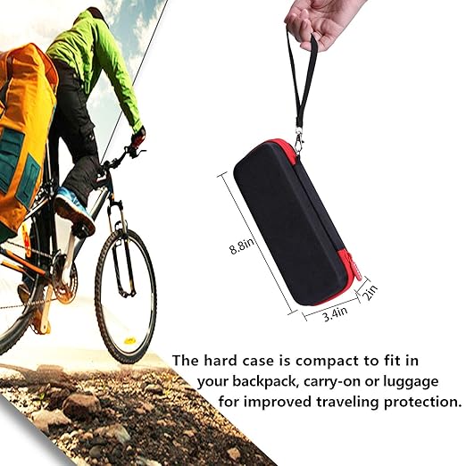 LTGEM EVA Hard Case for Digital Clamp Multimeter Voltage Tester, Compatible with AstroAI 4000 or 2000 Counts/Etekcity MSR-C600/Proster 6000 Counts/KAIWEETS HT206D clamp Meter。
