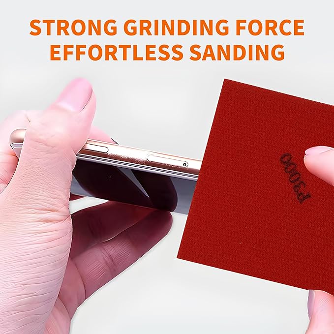 28 Pcs 3000 Grit Sanding Sponge,Ultra Fine Sandpaper,Soft Foam Hand Sander Block Wet Dry Sanding Pads for Automobile Wood Furniture Metal Drywall Polishing