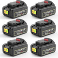 Fancy Buying 6.0Ah 20V Max Battery for DEWALT Battery Replacement for Dewalt 20 Volt Tools DCB206 DCB205 DCB204 DCB203 DCB201 DCB200 DCB181 DCB180 DCD DCF DCG DCS Series 6 Pack