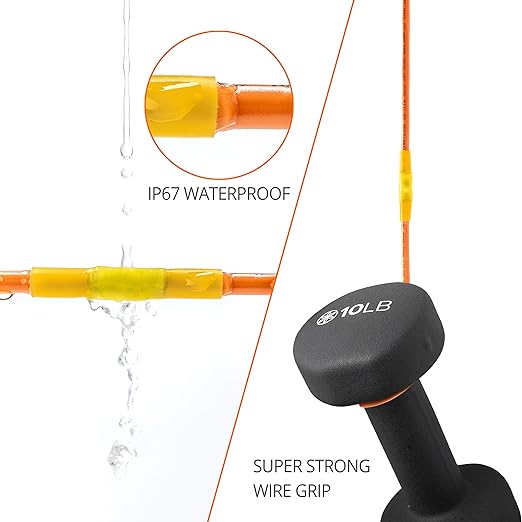 Wirefy 180 PCS Heat Shrink Butt Connectors Kit - Marine Grade Wire Butt Splice Connectors - Electrical, Waterproof - 22-10 AWG