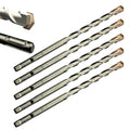 Direko 5-Piece 7/16 inch x 8 Inch SDS Plus Rotary Hammer Drill Bits Carbide Tipped Concert Drill Bits for Concrete, Brick, Cement Walls, Stone, Hammer Drill Bits for Concrete