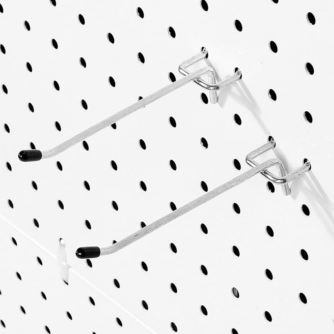 Pegboard Hooks, Peg Board Bins, Peg Locks, for Organizing Various Tools, 167 Pieces