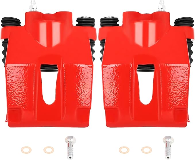 SCITOO 184859 184858 Rear Left & Right Disc Brake Calipers Assembly Without Bracket For Ford For F-150 2004-2011,For Lincoln For Mark LT 2006-2008 2010-2011 Driver & Passenger Side